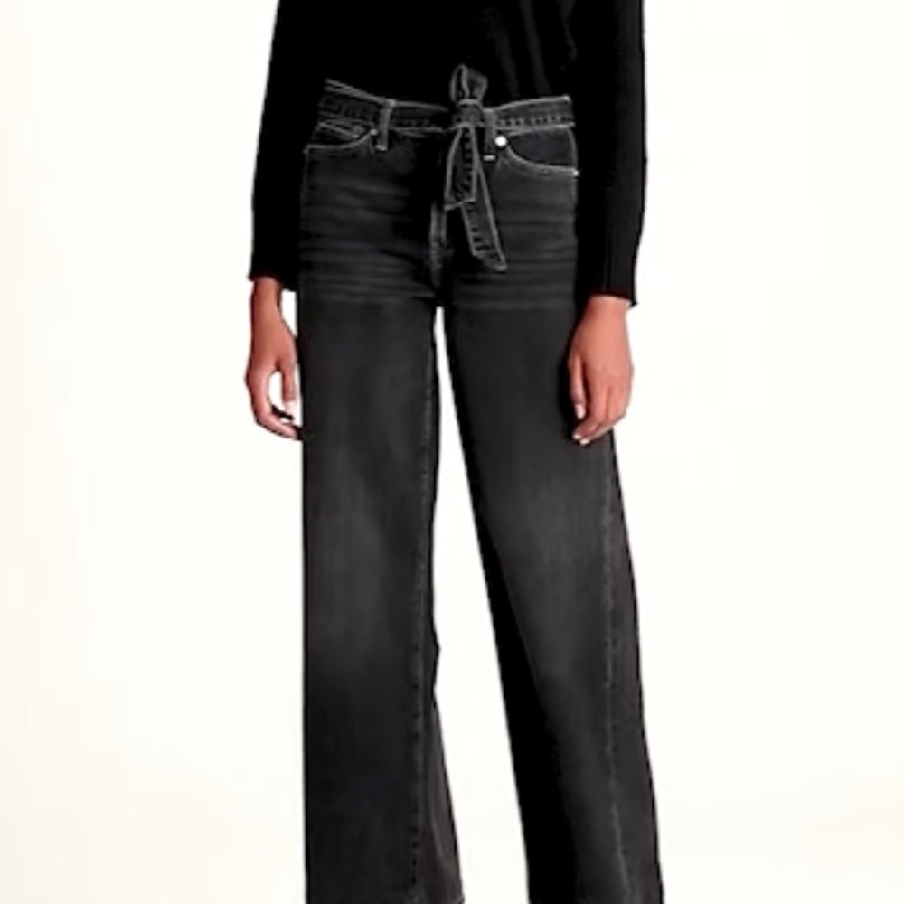 NWT High rise wide leg jeans tall Banana Republic